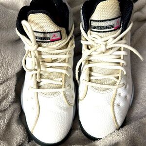 Nike Jordan's White and Pink Size 8Y